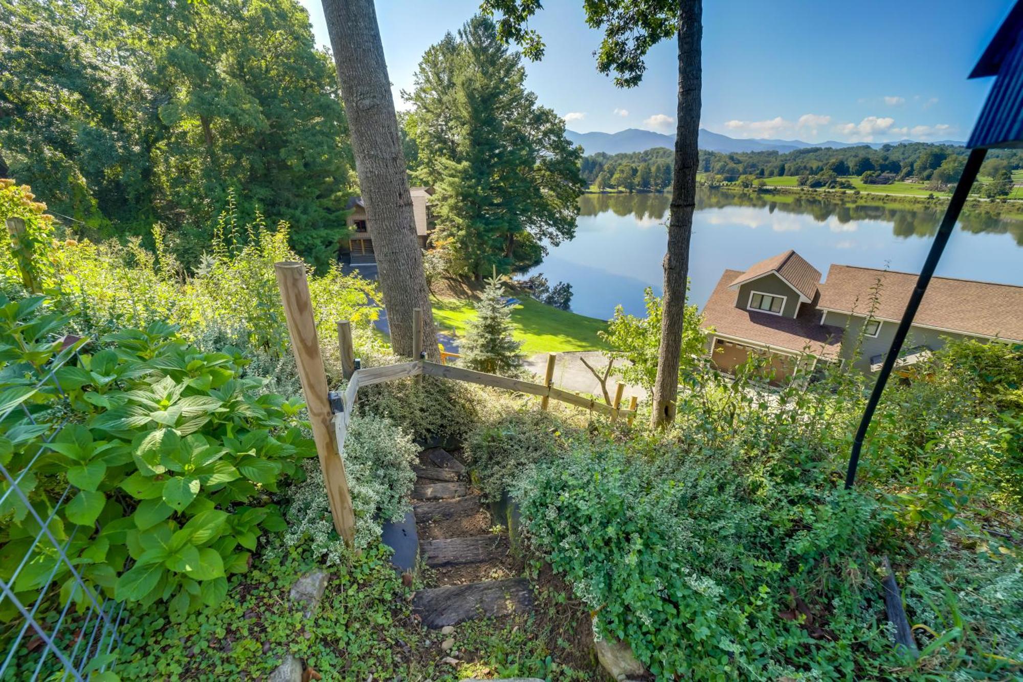 Serene Lake Junaluska Gem Deck And Mountain Views Exterior foto