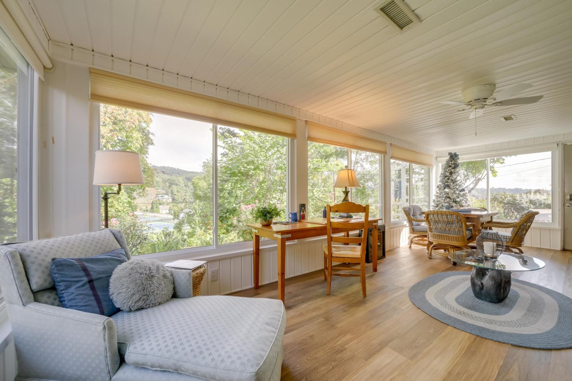 Serene Lake Junaluska Gem Deck And Mountain Views Exterior foto